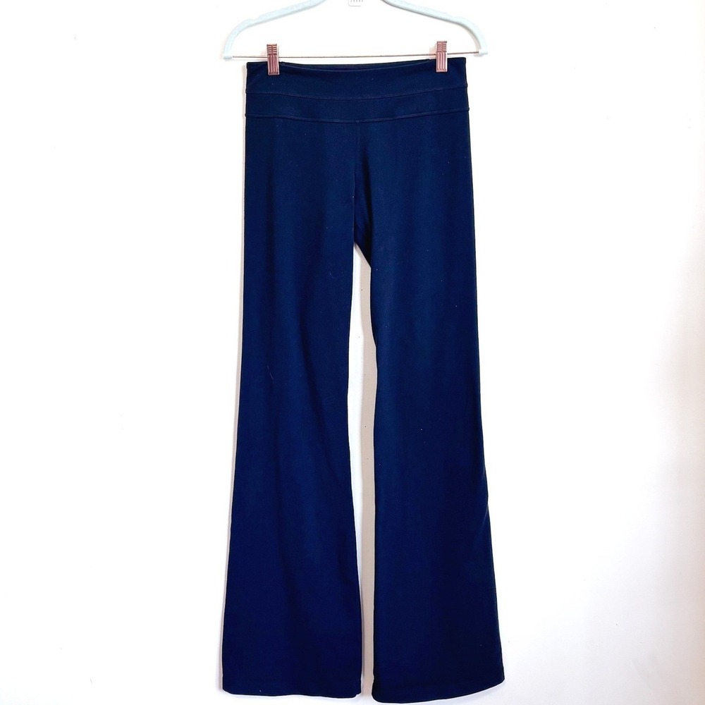 Lululemon Womens Groove Yoga Flare Pants 6 Black Athletic Athleisure Activewear